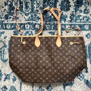 Oversized faux Louis Vuitton tote - NWOT.
